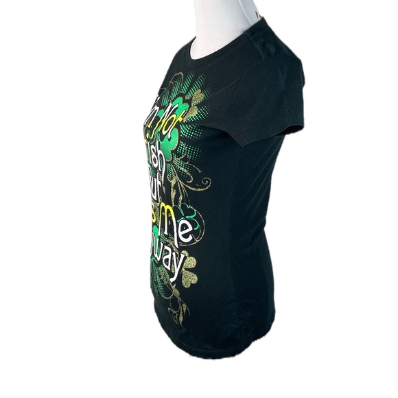 Ransom I’m Not Irish But Kiss Me Anyway Black Large - Picture 2 of 8